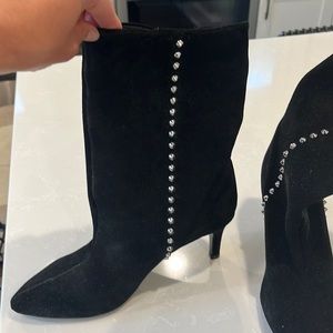 Zara suede boots. Never worn. Tags still in size 6/36